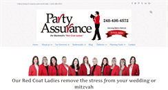 Desktop Screenshot of partyassurance.com
